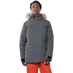 Obermeyer Ridgeline Jkt W/ Faux Fur - Men's