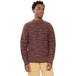 Obermeyer The Bells Sweater - Men's 11 Obermeyer The Bells Sweater - Men's -Ski Equipment Discounts fw23 obermeyer mensthebellssweater leather 1