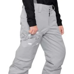 Obermeyer Brisk Pant - Boy's (Teen) -Ski Equipment Discounts fw23 obermeyer teenboysbriskpant shale 3