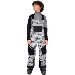 Obermeyer Connor Bib Pant - Boy's (Teen) 28 Obermeyer Connor Bib Pant - Boy's (Teen) -Ski Equipment Discounts fw23 obermeyer teenboysconnorbibpant flyover 1