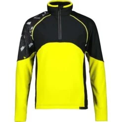 Obermeyer Transport 1/4 Zip - Boy's (Teen) -Ski Equipment Discounts fw23 obermeyer teenboystransportquarterzip electrify 3