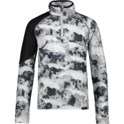 Obermeyer Transport 1/4 Zip - Boy's (Teen) -Ski Equipment Discounts fw23 obermeyer teenboystransportquarterzip flyover 3