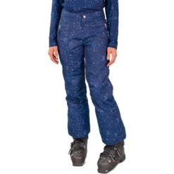 Obermeyer Brooke Print Pant - Girl's (Teen) -Ski Equipment Discounts fw23 obermeyer teengirlsbrookeprintpant mymoonandstars 1