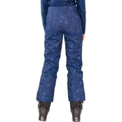 Obermeyer Brooke Print Pant - Girl's (Teen) -Ski Equipment Discounts fw23 obermeyer teengirlsbrookeprintpant mymoonandstars 2