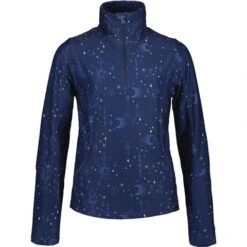 Obermeyer Clara 1/4 Zip Top - Girl's (Teen) -Ski Equipment Discounts fw23 obermeyer teengirlsclaraquarterziptop mymoonandstars 3