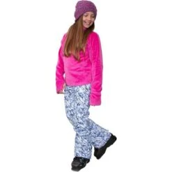 Obermeyer Furry Fleece Top - Girl's (Teen) -Ski Equipment Discounts fw23 obermeyer teengirlsfurryfleecetop lovepotion 3