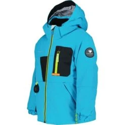 Obermeyer Nebula Jacket - Boy's -Ski Equipment Discounts fw23 obermeyer toddlerboysnebulajacket bluebird 3