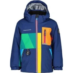 Obermeyer Nebula Jacket - Boy's -Ski Equipment Discounts fw23 obermeyer toddlerboysnebulajacket navy 1