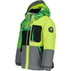 Obermeyer Nebula Jacket - Boy's -Ski Equipment Discounts fw23 obermeyer toddlerboysnebulajacket simplygreens 3