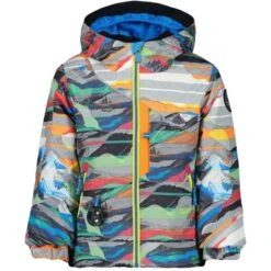 Obermeyer Orb Jacket - Boy's -Ski Equipment Discounts fw23 obermeyer toddlerboysorbjacket paintball 1