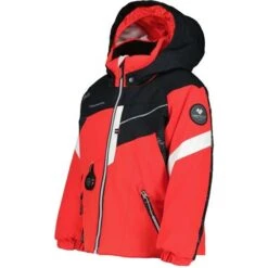 Obermeyer Super G Jacket - Boy's -Ski Equipment Discounts fw23 obermeyer toddlerboyssupergjacket red 3