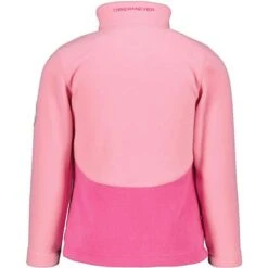 Obermeyer Aria Fleece - Girl's -Ski Equipment Discounts fw23 obermeyer toddlergirlsariafleece pinkpower 2
