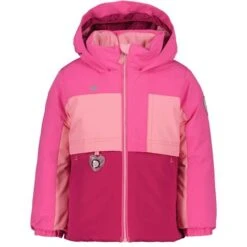 Obermeyer Colette Jacket - Girl's -Ski Equipment Discounts fw23 obermeyer toddlergirlscolettejacket pinkpower 1
