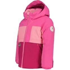 Obermeyer Colette Jacket - Girl's -Ski Equipment Discounts fw23 obermeyer toddlergirlscolettejacket pinkpower 3