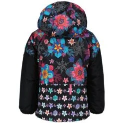 Obermeyer Colette Jacket - Girl's -Ski Equipment Discounts fw23 obermeyer toddlergirlscolettejacket winterbouquet 2