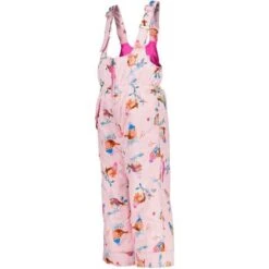 Obermeyer Snoverall Print Pant - Girl's -Ski Equipment Discounts fw23 obermeyer toddlergirlssnoverallprintpant sweetietweeties 3