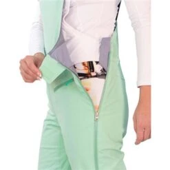 Obermeyer Bliss Bib Pant - Women's -Ski Equipment Discounts fw23 obermeyer womensblissbibpant minttobe 6