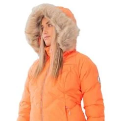 Obermeyer Bombshell Jacket - Women's -Ski Equipment Discounts fw23 obermeyer womensbombshelljacket cantaloupe 4