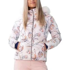 Obermeyer Bombshell Jacket - Women's -Ski Equipment Discounts fw23 obermeyer womensbombshelljacket gaiasfloral 3