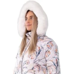 Obermeyer Bombshell Jacket - Women's -Ski Equipment Discounts fw23 obermeyer womensbombshelljacket gaiasfloral 4