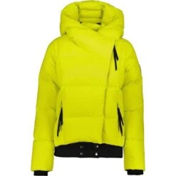 Obermeyer Calypso Down Jacket - Women's -Ski Equipment Discounts fw23 obermeyer womenscalypsodownjacket electrify 6