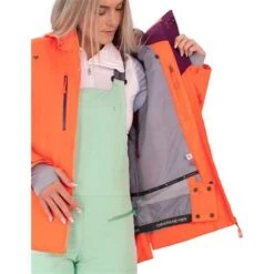 Obermeyer Cecilia Jacket - Women's -Ski Equipment Discounts fw23 obermeyer womensceciliajacket firefall 3