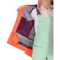 Obermeyer Cecilia Jacket - Women's -Ski Equipment Discounts fw23 obermeyer womensceciliajacket firefall 4