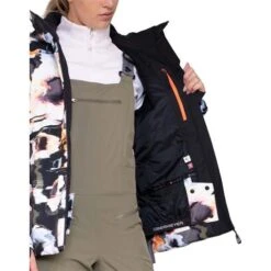 Obermeyer Cecilia Jacket - Women's -Ski Equipment Discounts fw23 obermeyer womensceciliajacket glitchy 5