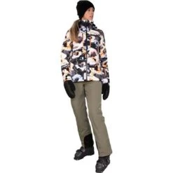 Obermeyer Cecilia Jacket - Women's -Ski Equipment Discounts fw23 obermeyer womensceciliajacket glitchy 7