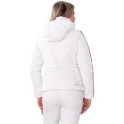 Obermeyer Como Jacket - Women's -Ski Equipment Discounts fw23 obermeyer womenscomojacket white 2