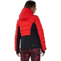 Obermeyer Women's Cosima Down Jacket | Buckmans -Ski Equipment Discounts fw23 obermeyer womenscosimadownjacket brakelight 2