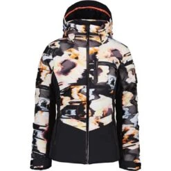 Obermeyer Women's Cosima Down Jacket | Buckmans -Ski Equipment Discounts fw23 obermeyer womenscosimadownjacket glitchy 3