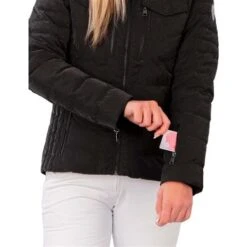 Obermeyer Devon Down Jacket - Women's -Ski Equipment Discounts fw23 obermeyer womensdevondownjacket blackdiamond 3