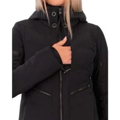 Obermeyer Electra Jacket - Women's -Ski Equipment Discounts fw23 obermeyer womenselectrajacket black 3