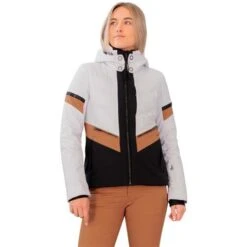 Obermeyer Electra Jacket - Women's -Ski Equipment Discounts fw23 obermeyer womenselectrajacket white 1