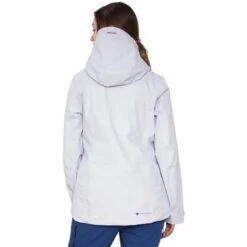 Obermeyer Highlands Shell Jacket - Women's -Ski Equipment Discounts fw23 obermeyer womenshighlandsshelljacket arcticfox 2
