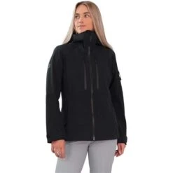 Obermeyer Highlands Shell Jacket - Women's -Ski Equipment Discounts fw23 obermeyer womenshighlandsshelljacket black 1