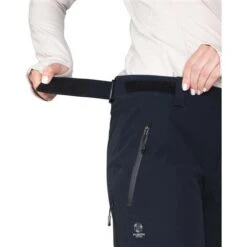 Obermeyer Highlands Shell Pant - Women's -Ski Equipment Discounts fw23 obermeyer womenshighlandsshellpant black 3