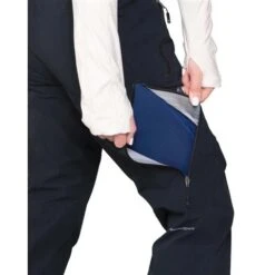 Obermeyer Highlands Shell Pant - Women's -Ski Equipment Discounts fw23 obermeyer womenshighlandsshellpant black 4