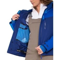 Obermeyer Jette Jacket - Women's -Ski Equipment Discounts fw23 obermeyer womensjettejacket navy 5