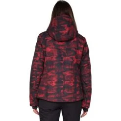 Obermeyer Jette Jacket - Women's -Ski Equipment Discounts fw23 obermeyer womensjettejacket redsky 2
