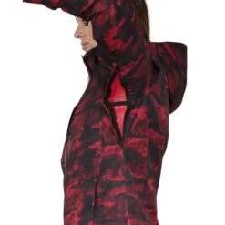 Obermeyer Jette Jacket - Women's -Ski Equipment Discounts fw23 obermeyer womensjettejacket redsky 5