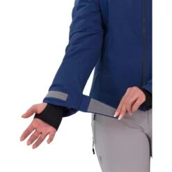 Obermeyer Kayla Jacket - Women's -Ski Equipment Discounts fw23 obermeyer womenskaylajacket navy 3