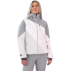 Obermeyer Kayla Jacket - Women's -Ski Equipment Discounts fw23 obermeyer womenskaylajacket shale 1