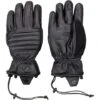 Obermeyer Leather Glove - Women's -Ski Equipment Discounts fw23 obermeyer womensleatherglove black
