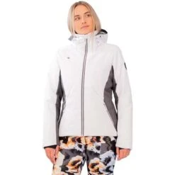 Obermeyer Lorena Jacket - Women's -Ski Equipment Discounts fw23 obermeyer womenslorenajacket white 1