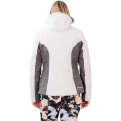 Obermeyer Lorena Jacket - Women's -Ski Equipment Discounts fw23 obermeyer womenslorenajacket white 2