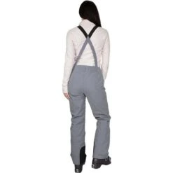 Obermeyer Malta Bib Overalls - Women's -Ski Equipment Discounts fw23 obermeyer womensmaltabiboveralls blackdenim 3