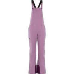 Obermeyer Malta Bib Overalls - Women's -Ski Equipment Discounts fw23 obermeyer womensmaltabiboveralls denimbeet 7