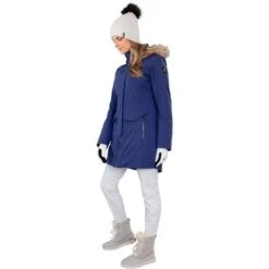 Obermeyer Sojourner Down Jacket - Women's -Ski Equipment Discounts fw23 obermeyer womenssojournerdownjacket navy 6